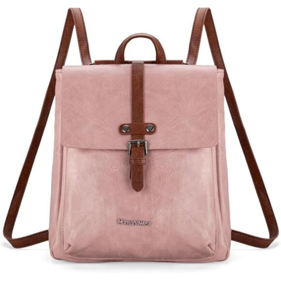 Womens Medium Backpack Convertible Pink main image 6